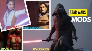 Epic Star Wars Mashup: Kylo Ren vs. Trilla & Shaak Ti in Jedi Fallen Order Last Mission