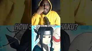 How strong is Haku? #naruto #narutoshippuden #narutofyp #hakunaruto #narutofights #kakashi