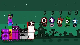 Numberblocks 678910 meet another zero - Numberblocks fanmade coloring story  || Studio Cakningkak
