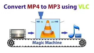 How To Convert MP4 video file to MP3 audio file using VLC Media Player | .mp4 to .mp3