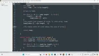 Write a method that returns a new array by eliminating the duplicate values in the array | JAVA