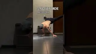 Straddle Planche Press Tutorial