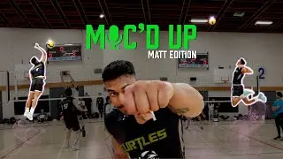 WE COULD NOT STOP BOUNCING THE BALL | Mic'd Up Volleyball | Matt Edition | TFC Asian Mens Tournament