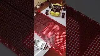 IOT DIGITAL NOTICE BOARD USING P10 DISPLAY 