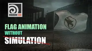Flag animation without simulation