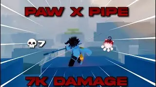 [GPO] PAW X PIPE 7K DAMAGE PAW IS BROKEN IN BATTLE ROYALE