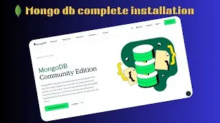 How to Install MongoDB in Windows 11/10 | Complete Installation Tutorial in Hindi. #mongodb