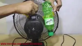 How to make air conditioner at home using Plastic Bottle   Awesome Idea