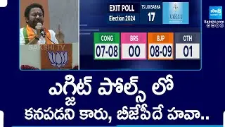 Telangana Exit Pools, Lok Sabha Elections 2024 | BRS vs BJP vs Congress | 