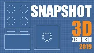 Zbrush 2019 - Snapshot 3d