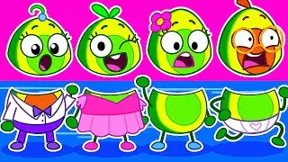 Pit and Penny Explore Body Parts 🦷👀👅 Learn and Grow with Pit & Penny 🥑