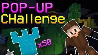 Bedwars...But We Can ONLY USE POP UP TOWERS! FT. Andrew