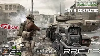 RPCS3 v0.0.21 | Call of Duty 4: Modern Warfare  4KUHD, | PS3 Emulator, Final Mission