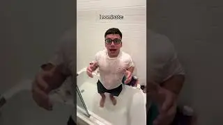 Doing the white t shirt challenge 😭😭 #viral