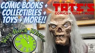 💥 COMIC BOOK Vlog at Tates Comics & Way Back When (F4 + Funko Pops + $1 Comics + More!) Nile Fortner