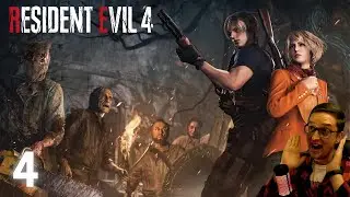 Прохождение Resident Evil 4 Remake русская озвучка │Часть 4│ Эшли Грэм