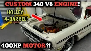 MPC: 71 Dodge Demon Part 2: Custom 340 V8 Engine: Major Upgrades!