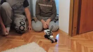 My first programmed LEGO robot