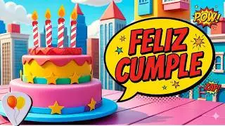 🎈Feliz CUMPLEAÑOS para SUPER HÉROES 🦸‍♂️🦸‍♀️Punk 🎵 Canciones Populares 🎵