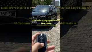 Chery Tiggo 8 Pro Anahtardan Çalıştırma Özelliği🔑