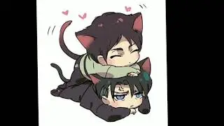 Eren X Levi || Chibi (2)