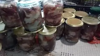 ТУШЁНКА ИЗ МЯСА. БЕЛОРУССКИЙ АВТОКЛАВ. ТУШЁНКА ПО ГОСТУ. МЯСНЫЕ КОНСЕРВЫ.