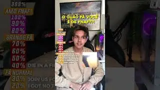 O QUÃO FÃ VOCÊ é de FNAF? 🤔 MÚSICAS de FIVE NIGHTS AT FREDDY'S! 