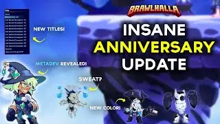 NEW BRAWLHALLA UPDATE IS AWESOME! (last jump visual, titles...) - Brawlhalla twitch highlights #88