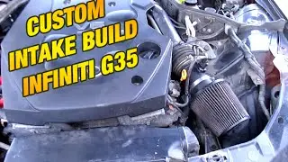 G35 Custom K&N Intake Build (350z, 350gt, fx35)