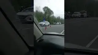 авария трасса А-107 12.07.2023