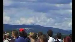 RC P47 Thunderbolt crash at Kjeller Norway 2000