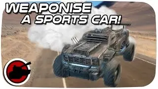 Crossout Builds ✠ WEAPONISE A SPORTS CAR ✠ Crossout Gameplay
