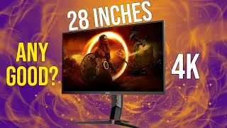 AOC Gaming U28G2XU2/BK 28 inch 4K Gaming Monitor