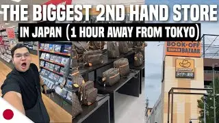 The BIGGEST 2nd Hand Store in Japan - Book Off Super Bazaar Saitama 🇯🇵 | Ivan de Guzman