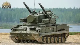 Russian "TUNGUSKA-M" 2K22M Gun Missile Air Defense System