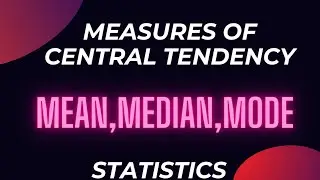 Mean|Median|Mode