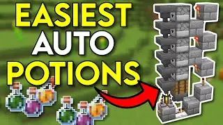Simple Automatic Potion Brewer For Minecraft Bedrock 1.20!