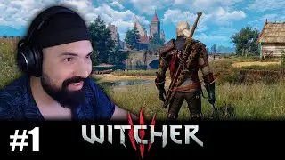 JE DÉCOUVRE ENFIN CE JEU !  - The Witcher 3 #1