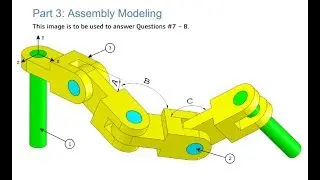 SOLIDWORKS CSWA EXAM ASSEMBLY QUESTION #4