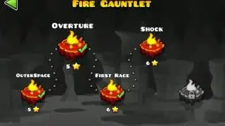 Geometry Dash Fire Gauntlet Level 2 Overture