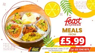 Newly Opened Restaurants FEAST Express at Whitechapel Advert | Feast Express by Feast and Mishti
