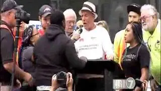 Black Lives Matter protesters shut down Bernie Sanders speech