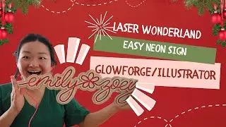 Laser Wonderland: DIY Faux Neon LED Sign Tutorial | Adobe Illustrator & Glowforge Step by Step