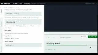Hackerrank Python Solution #1 Introduction Python - Say 