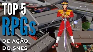 Top 5 RPGs de Ação Favoritos do SNES (Super Nintendo)