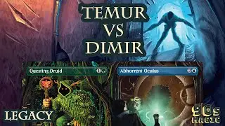 Temur Delver vs Dimir Control [MTG Legacy]