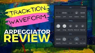 Tracktion Waveform's MIDI Arpeggiator