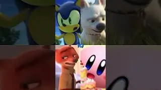 Sonic Vs Bolt Vs Nick Wilde Vs Kirby (Non Illumination Edition)