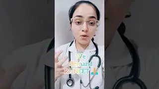 || We Demand Re-NEET🙏 || #reneet #neet2024 #neetresult #nta