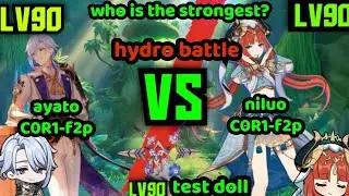 niluo C0 vs ayato C0 who is the strongest? | genshin impact